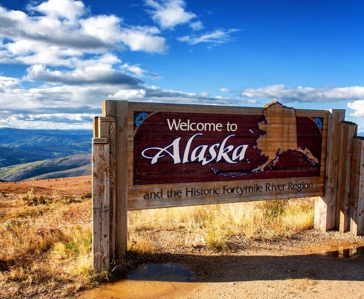 Welcome to Alaska Sign