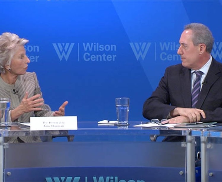 Jane Harman and Michael Froman