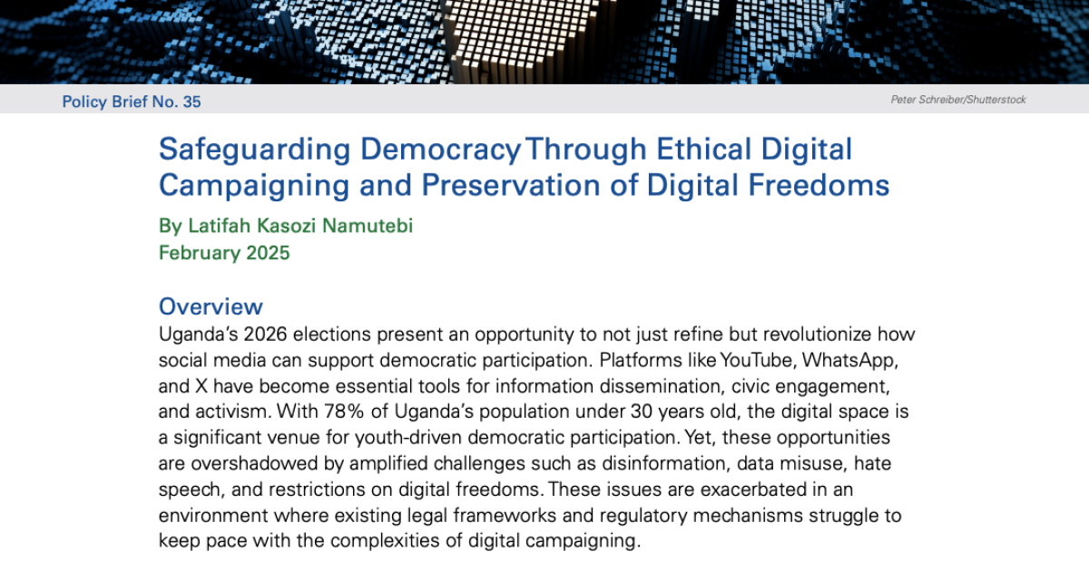 Digital Compaigning Safeguarding Democracy Through Ethical Digital Campaigning and ...