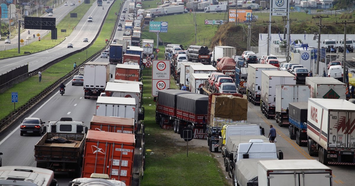 trucker strike today us