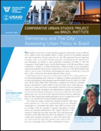 Democracy and The City: Assessing Urban Policy in Brazil
