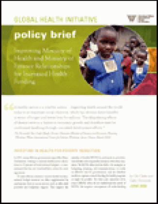 Improving Ministry of Health and Ministry of Finance Relationships for Increased Health Funding