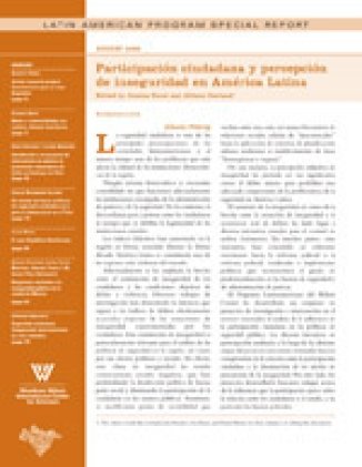 Participación ciudadana y percepción de inseguridad en América Latina