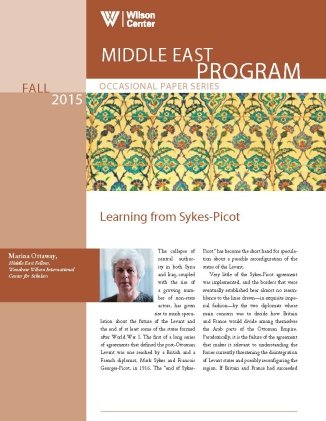 Learning from Sykes-Picot