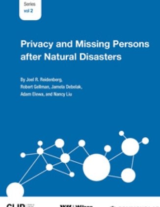 Privacy and Missing Persons after Natural Disasters