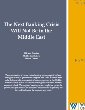 The Next Banking Crisis Will Not Be in the Middle East