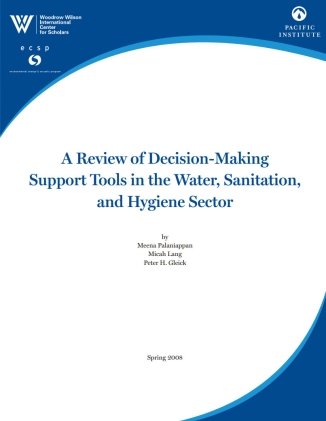 A Review of Decision-Making Support Tools in the Water, Sanitation, and Hygiene Sector