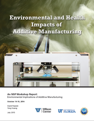 Environmental and Health Impacts of Additive Manufacturing