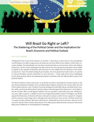 Event Summary: Will Brazil Go Right or Left?