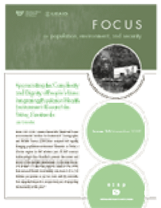 Issue 10: Appreciating the Complexity and Dignity of People's Lives: Integrating Population-Health-Environment Research in Peten, Guatemala