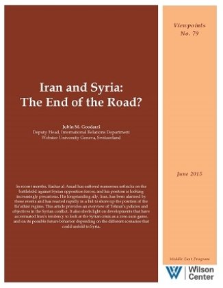 Iran and Syria: The End of the Road?
