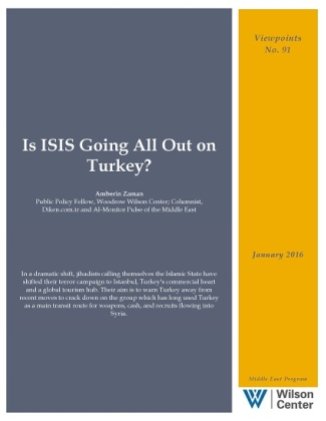 Is ISIS Going All Out on Turkey?