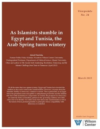 As Islamists stumble in Egypt and Tunisia, the Arab Spring turns wintery