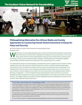 Beyond Material Interventions: Rethinking the Role of Gender, Media, and the Politics of Female Violent Extremism in Kenya