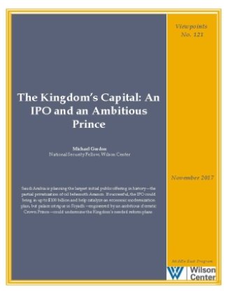 The Kingdom's Capital: An IPO and an Ambitious Prince