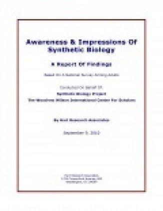 Awareness & Impressions Of Synthetic Biology