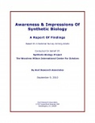 Poll: Awareness & Impressions Of Synthetic Biology