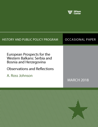 European Prospects for the Western Balkans: Serbia and Bosnia and Herzegovina