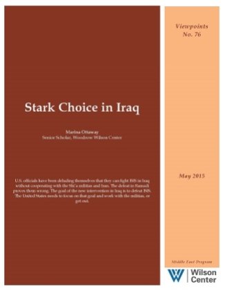Stark Choice in Iraq
