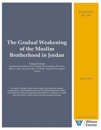 The Gradual Weakening of the Muslim Brotherhood in Jordan