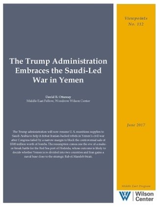 The Trump Administration Embraces the Saudi-Led War in Yemen