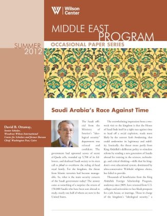 Saudi Arabia's Race against Time