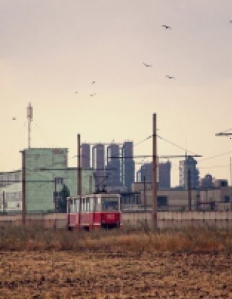 Coke chemical factory located in Avdeevka, Ukraine.