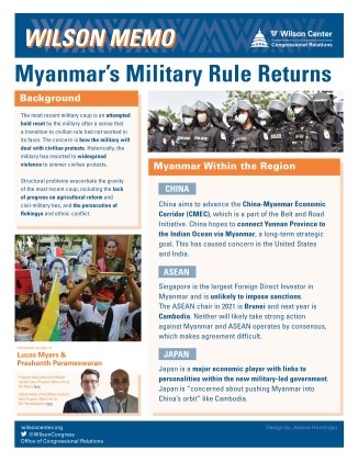 Image - Wilson Memo: "Myanmar's Military Rule Returns"