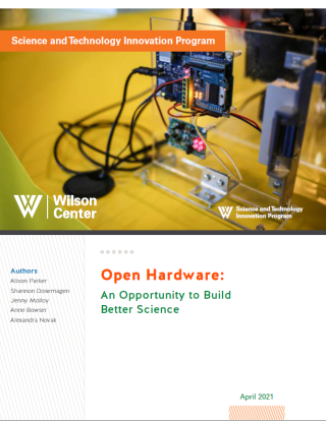 Open Hardware: An Opportunity to Build Better Science Cover