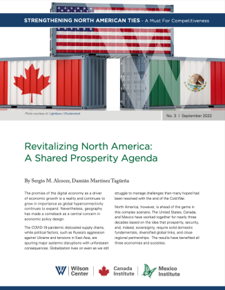 Revitalizing North America: A Shared Prosperity Agenda