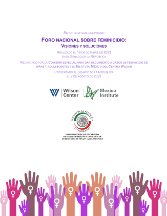 REPORTE OFICIAL DEL PRIMER FORO NACIONAL SOBRE FEMINICIDIO: VISIONES Y SOLUCIONES