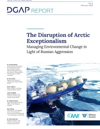 Cover Page of Disruption of Arctic Exceptionalism