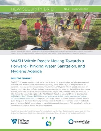 WASH Within Reach: Moving Towards a Forward-Thinking Water, Sanitation, and Hygiene Agenda