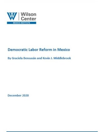 image - cover bensusan & middlebrook labor reform publication