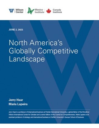 North America's Globally Competitive Landscape Cover