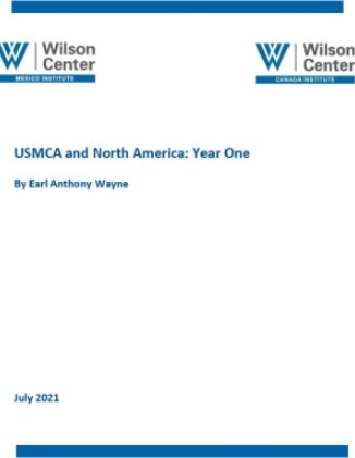 cover - USMCA and North America: Year One