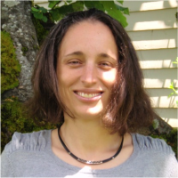Woman smiling