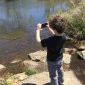 Ryan doing the Earth Challenge
