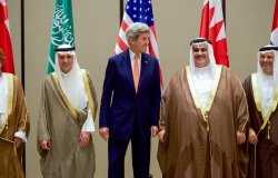 Sec. Kerry with Foreign Ministers From the Gulf Cooperation 