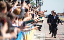 Ukrainian President Volodymyr Zelensky on the day of his inauguration. Source: Wikimedia Commons.