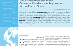 China's Galloping Economy: Prospects, Problems and Implications for the United States