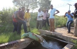 Groundwater field work Ramotswa Aquifer