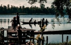 River life in Madagascar 