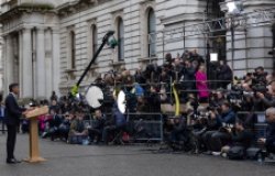 Prime Minister Rishi Sunak arrives at No10 Downing Street