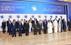 Cairo Summit for Peace group photo