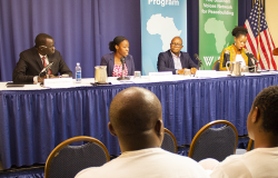 Panelists for the Youth and the Future of Peace and Security in Africa Session