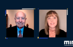 Thomas R. Pickering and interviewer Hanna Notte