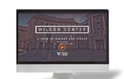 Wilson Center Annual Report FY20 Cover