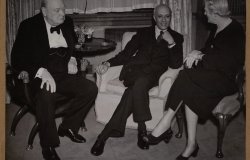 Winston Churchill and Jawaharlal Nehru photographed together