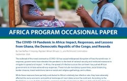 The COVID-19 Pandemic in Africa